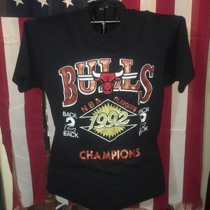 VTG Chicago Bulls tee 1992 single stitch champion